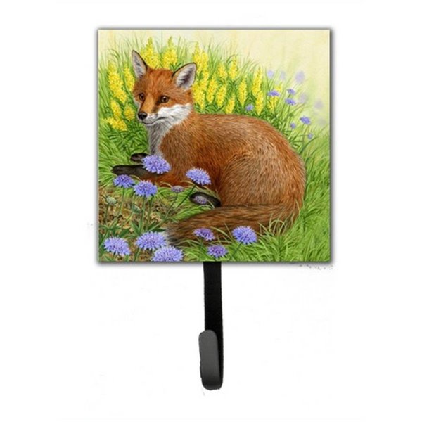 Micasa Fox in Flowers by Sarah Adams Leash or Key Holder MI260456